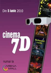 Cinema 7D Arena Mall Bacau