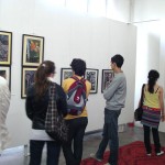 EXPOZITIE DE GRAFICA, PICTURA SI COLAJ