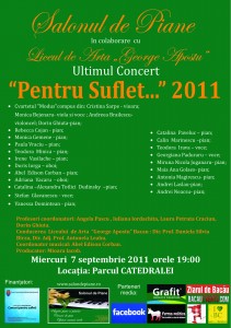 Ultim concert pentru suflet 7 sept 2011